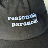 'Reasonably Paranoid' Baseball Cap