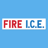 FIRE I.C.E. Sticker