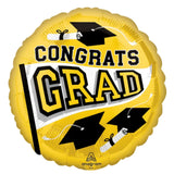 18" Congrats Grad Pennant Foil Balloon - *Multiple Colors
