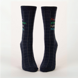 Blue Q Women's Crew Socks 'I'm A Planner'