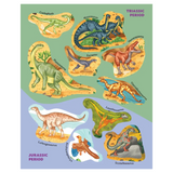 The World of Dinosaurs Sticker Poster