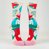 Blue Q Women's Crew Socks 'Menopause WTF?'