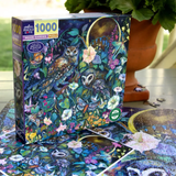 EeBoo 1000 Piece Puzzle Moon Garden