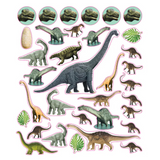 Dinosaurs 400 Reusable Stickers Inspired by Nature
