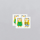 Huckle & Sally Cat RS Tattoo Pairs