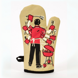 Blue Q Oven Mitt 'I'll Feed All You Fuckers'