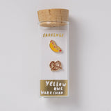 Hot Dog & Pretzel Stud Earrings