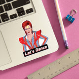Let's Dance Bowie Sticker