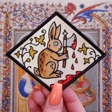Murder Rabbit - Woven Patch