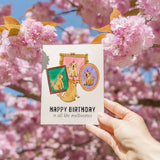 Liyana Studio Birthday Card - Multiverse Dog Party