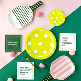 Pickleball Paper Plate