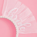 Bridal Pearl Headband Accessory, Bridal Shower Gift, Bach