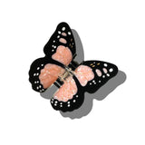 Hand-painted Monarch Butterfly Claw Hair Clip