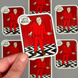 Twin Peaks Sticker - Man From Another Place