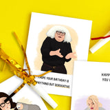Frank as Ongo Gablogian Always Sunny Birthday Card