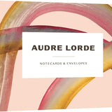 Audre Lorde Notecards and Envelopes