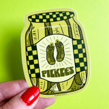 Pickle Jar Sticker