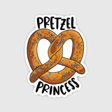 Pretzel Princess Sticker