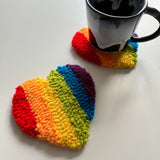 The Wolfshop Tufted Coasters (Mug Rugs) - *Multiple Styles