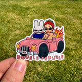 Double Trouble Sonny Angel & Bunny Sticker