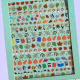 Nail Art Stickers - Cozy