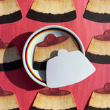 Flan-cocho Delicioso! Chocolate Flan Everyday Card