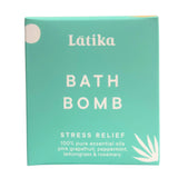 Stress Relief Essential Oil Bath Bomb - Natural
