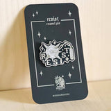 Resist Hard Enamel Pin