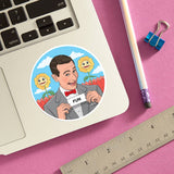 Pee-Wee The Secret Word is FUN - Sticker