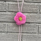 Tufted Bolo Tie