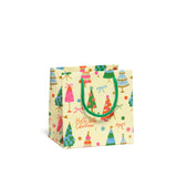 Small Gift Bag - Holly Jolly Trees