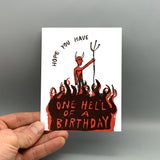 Westland Press Birthday Card - One Hell