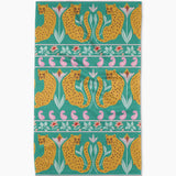 Jungle Blooms Tea Towel