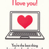 Best Thing I Found on Internet Love/Anniversary Card
