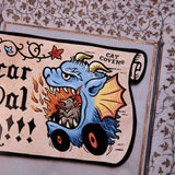 Medieval Hellmouth Car Magnet