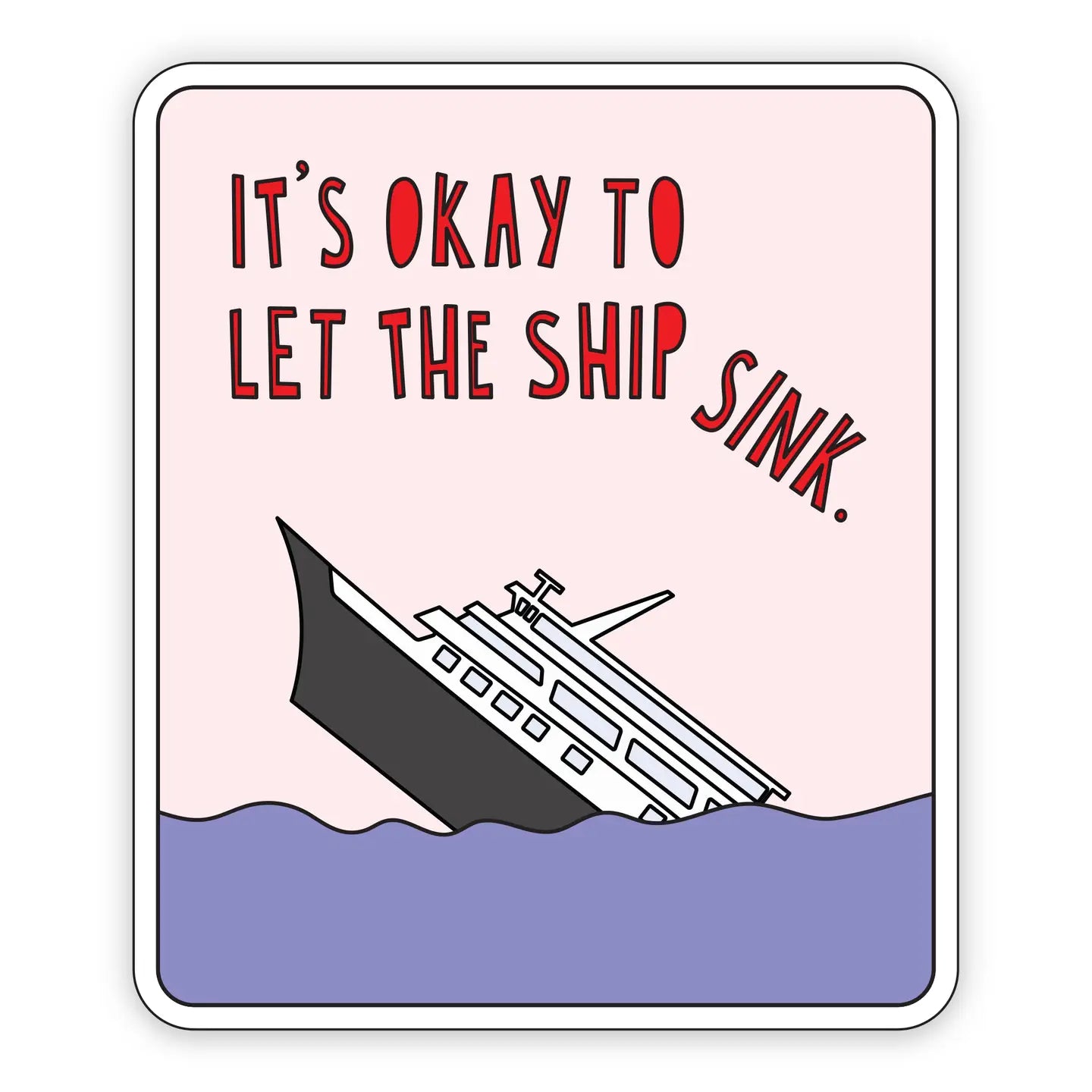 Near Modern Disaster Sticker