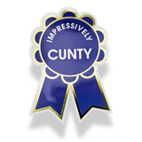 Impressively Cunty - Sticker