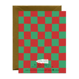 Funky Breakdancing Elves & Santa Holiday Card