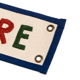 Explore Embroidered Canvas Banner