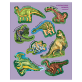 The World of Dinosaurs Sticker Poster