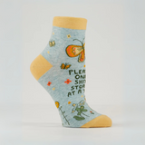 Blue Q Women's Ankle Socks 'Please One Shitstorm At A Time'