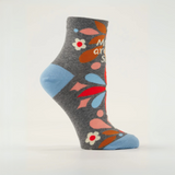 Blue Q Women's Ankle Socks 'Moms Are The Shit'