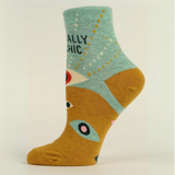 Blue Q Women's Ankle Socks 'Basically Psychic'