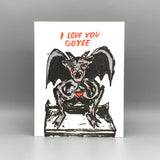 Westland Press Love/Anniversary Card - I Love You Goyle