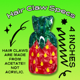 Strawberry Candy Hair Claw
