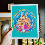 5" x 7" Throw That Ass in the Direction of Your Dreams - Art Print