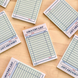 Guest Check Notepad Grocery List 