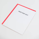 Fuck That Guy - Divorce/Break Up Card