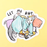 Couch Cat - Sticker