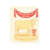 You're Butter Than the Rest Congratulations Card